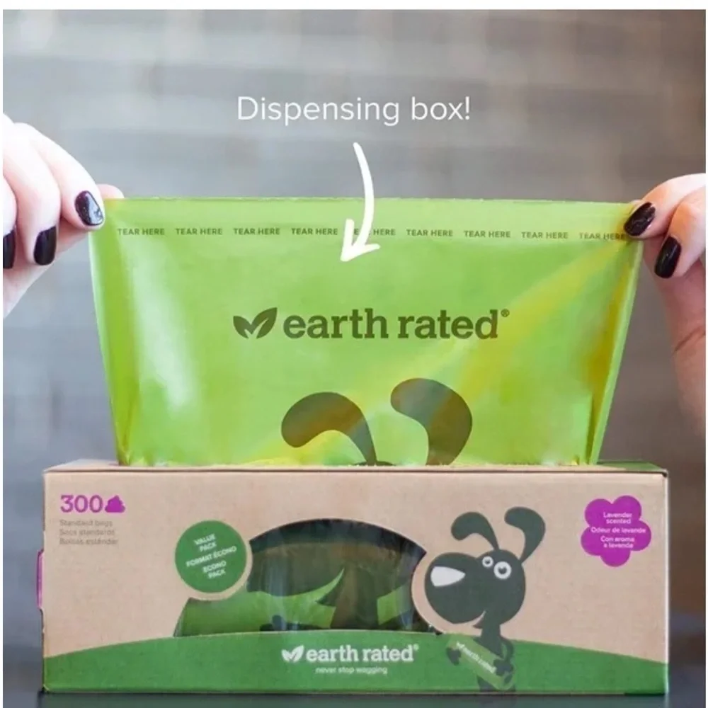 300 Earth Rated Dog Poop Bags Large NWT